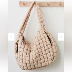 Free People Quilted Carryall Bag